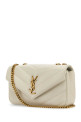 Ivory leather small LouLou shoulder bag SAINT LAURENT (801437AAEAX)