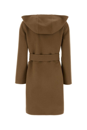 Двустороннее пальто из верблюжьей шерсти BURBERRY (8115663) Двустороннее пальто из верблюжьей шерсти BURBERRY (8115663)