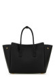 Black leather mini Carry All Hampton shopping bag Black BALENCIAGA (8133622ABAV) Black leather mini Carry All Hampton shopping bag Black BALENCIAGA (8133622ABAV)