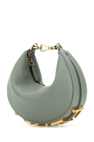 Міні-сумочка Fendigraphy з блакитної шкіри (8BS081A5DY)