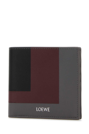 Многоцветный кожаный кошелек LOEWE x Josef and Anni Albers из кожи наппа (C643302X27) Многоцветный кожаный кошелек LOEWE x Josef and Anni Albers из кожи наппа (C643302X27)