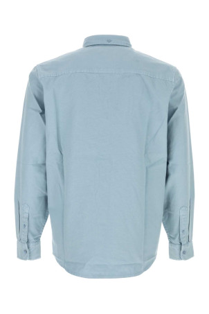 Рубашка Bolton с длинными рукавами, голубого цвета, CARHARTT WIP (I030238) Рубашка Bolton с длинными рукавами, голубого цвета, CARHARTT WIP (I030238)
