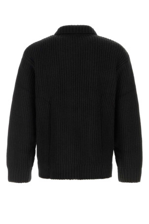 Черная вязаная куртка Chore Knit Jacket CARHARTT WIP (I035399) Черная вязаная куртка Chore Knit Jacket CARHARTT WIP (I035399)