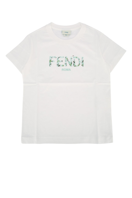 T-SHIRT JERSEY TINTO FENDI KIDS (JFI3757AJ) T-SHIRT JERSEY TINTO FENDI KIDS (JFI3757AJ)