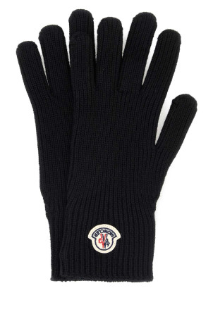 Black wool gloves Black MONCLER (K20913A00008A9342) Black wool gloves Black MONCLER (K20913A00008A9342)