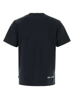 Midnight blue stretch cotton t-shirt MONCLER GRENOBLE (K20978C0000189AW1)