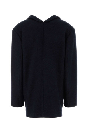 Dark blue wool coat Blue PRADA (P573PYSOOO18OY)