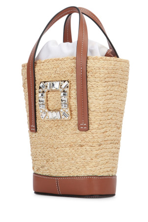 Кошик для квітів RV SKATE STRAW FLOWERS від ROGER VIVIER (RBWAOKK3100S1E) Кошик для квітів RV SKATE STRAW FLOWERS від ROGER VIVIER (RBWAOKK3100S1E)