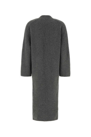 Charcoal wool blend Smet cardigan LOULOU DE SAISON (SMET) Charcoal wool blend Smet cardigan LOULOU DE SAISON (SMET)