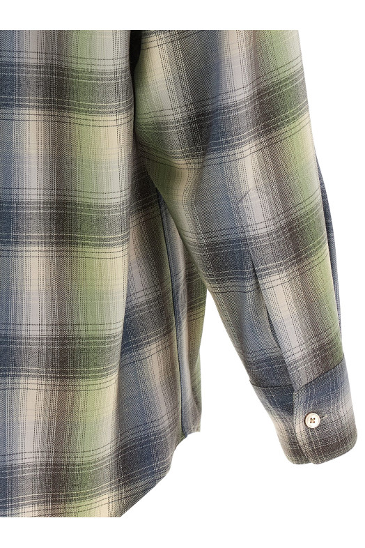 Ultra-fine wool shirt  Multicolor