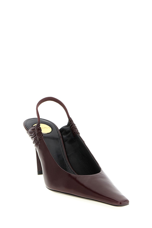 'Anne-Marie' slingback Bordeaux