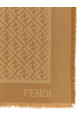 FF шарф Бежевый FENDI FXT069AJW7F0QB8