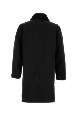 Black polyester blend jacket Black STONE ISLAND (710002027) Black polyester blend jacket Black STONE ISLAND (710002027)