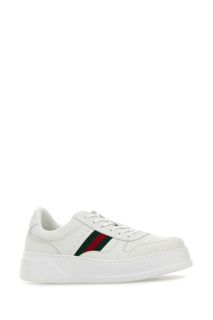 White leather sneakers GUCCI (848317UPG40)