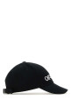 Black cotton baseball cap OFF WHITE (OMLB069C99FAB002) Black cotton baseball cap OFF WHITE (OMLB069C99FAB002)