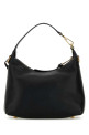 Black leather Hobo Versace Tag handbag (10183021A13171)