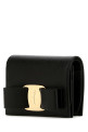 Black leather wallet Black SALVATORE FERRAGAMO (22D515725300)