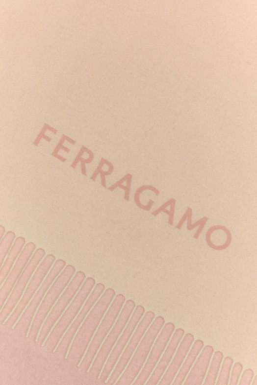 Рожевий кашеміровий шарф Multicolor SALVATORE FERRAGAMO (320796770205)