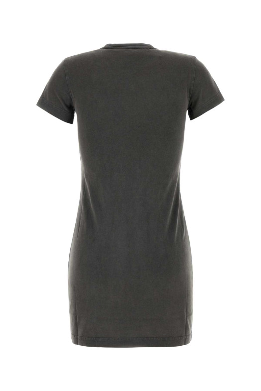 Charcoal cotton t-shirt mini dress T BY ALEXANDER WANG (4CC4246283) Charcoal cotton t-shirt mini dress T BY ALEXANDER WANG (4CC4246283)