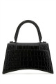 Black leather small Hourglass handbag Black BALENCIAGA (5935461LR67)