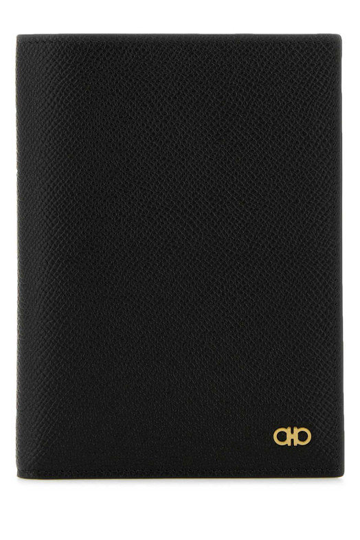 Black leather passport holder Black SALVATORE FERRAGAMO (661563779717) Black leather passport holder Black SALVATORE FERRAGAMO (661563779717)