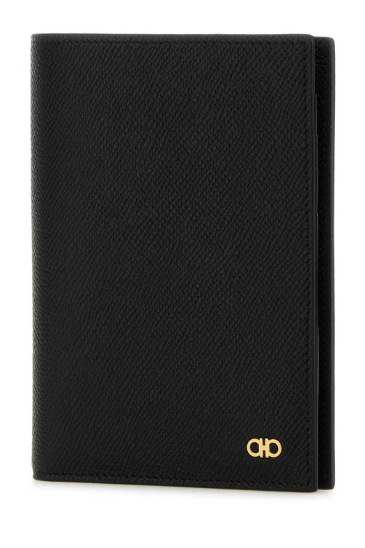 Black leather passport holder Black SALVATORE FERRAGAMO (661563779717) Black leather passport holder Black SALVATORE FERRAGAMO (661563779717)