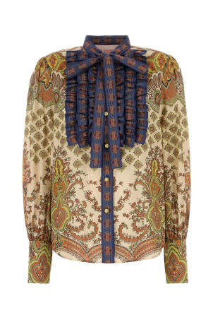 Сорочка з принтом з мусліну VALENTINO GARAVANI (6B3AB7D0979)