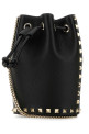 Black leather bucket bag Black VALENTINO GARAVANI (6W2P0AI4VSH)