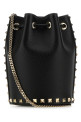 Black leather bucket bag Black VALENTINO GARAVANI (6W2P0AI4VSH)