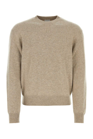 Cappuccino stretch cashmere blend sweater BOTTEGA VENETA (772376V2MM0)