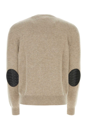 Cappuccino stretch cashmere blend sweater BOTTEGA VENETA (772376V2MM0)