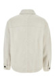 Chalk shearling oversize shirt BOTTEGA VENETA (791329V4AX0) Chalk shearling oversize shirt BOTTEGA VENETA (791329V4AX0)