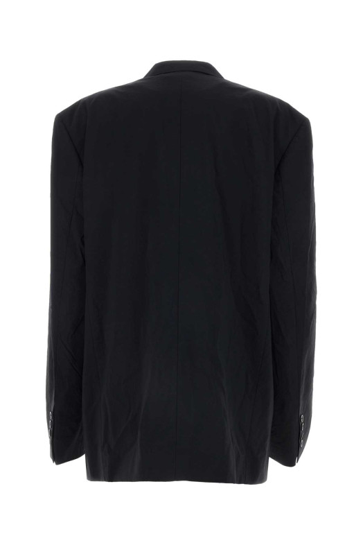 Black nylon oversize blazer Black BALENCIAGA (792845TQO10) Black nylon oversize blazer Black BALENCIAGA (792845TQO10)