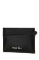 Black leather card holder ALEXANDER MCQUEEN (8050631AAUE) Black leather card holder ALEXANDER MCQUEEN (8050631AAUE)