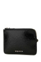 Black leather card holder ALEXANDER MCQUEEN (8050641AAUE) Black leather card holder ALEXANDER MCQUEEN (8050641AAUE)