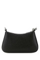 Black leather mini T-Bar handbag Black ALEXANDER MCQUEEN (8135531VDGB)