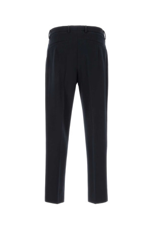 Штани з бавовняної суміші кольору північної ночі ZEGNA (RUFI04A9TP45)