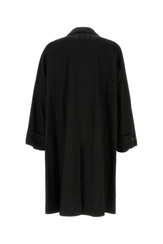 Black cotton trench coat MAISON MARGIELA (S50AH0137M35354) Black cotton trench coat MAISON MARGIELA (S50AH0137M35354)