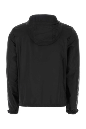 Черная ветровка из нейлона Black PRADA (SGC220S2311WQ9)