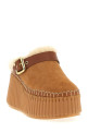 «Нама» саботы коричневые CH25W13CTX207