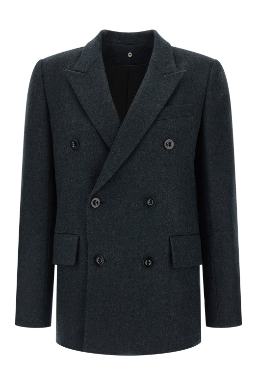 Пальто 2-в-1 Сіре SACAI 2508206327