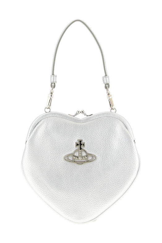 'Belle Heart Frame Purse' handbag Silver 'Belle Heart Frame Purse' handbag Silver