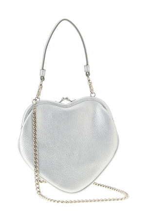 'Belle Heart Frame Purse' handbag Silver 'Belle Heart Frame Purse' handbag Silver
