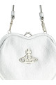 'Belle Heart Frame Purse' handbag Silver 'Belle Heart Frame Purse' handbag Silver