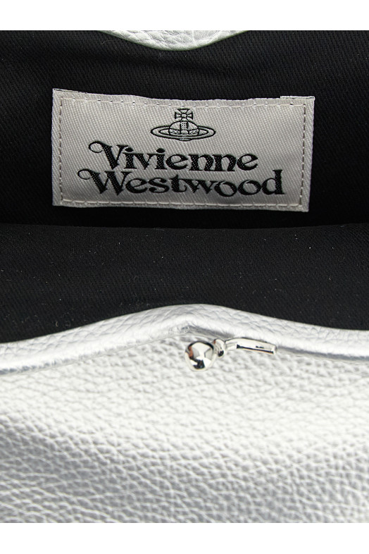 'Belle Heart Frame Purse' handbag Silver 'Belle Heart Frame Purse' handbag Silver