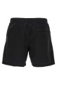 Logo patch swim shorts Black
