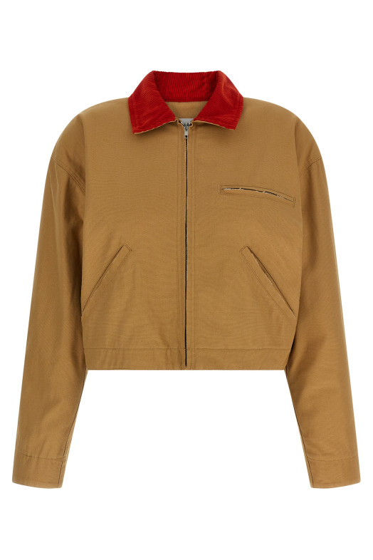 A.P.C. x Marc Jacobs capsule jacket Beige