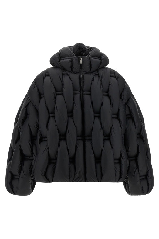 3D down jacket Black