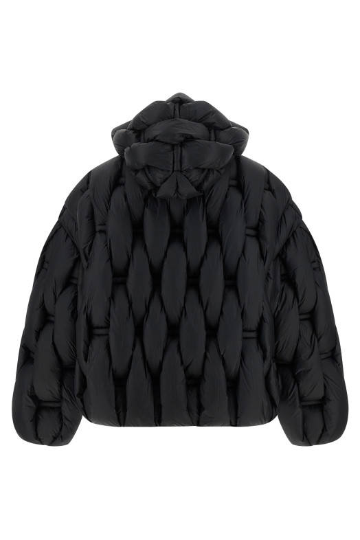 3D down jacket Black
