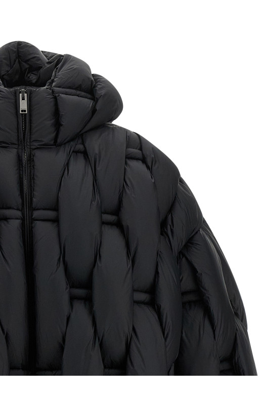 3D down jacket Black